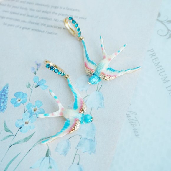 COPY - Bill skinner swallow earrings - Picture 6 of 12